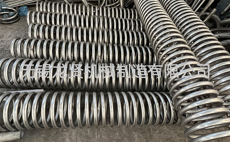 用在這里的不銹鋼盤管！